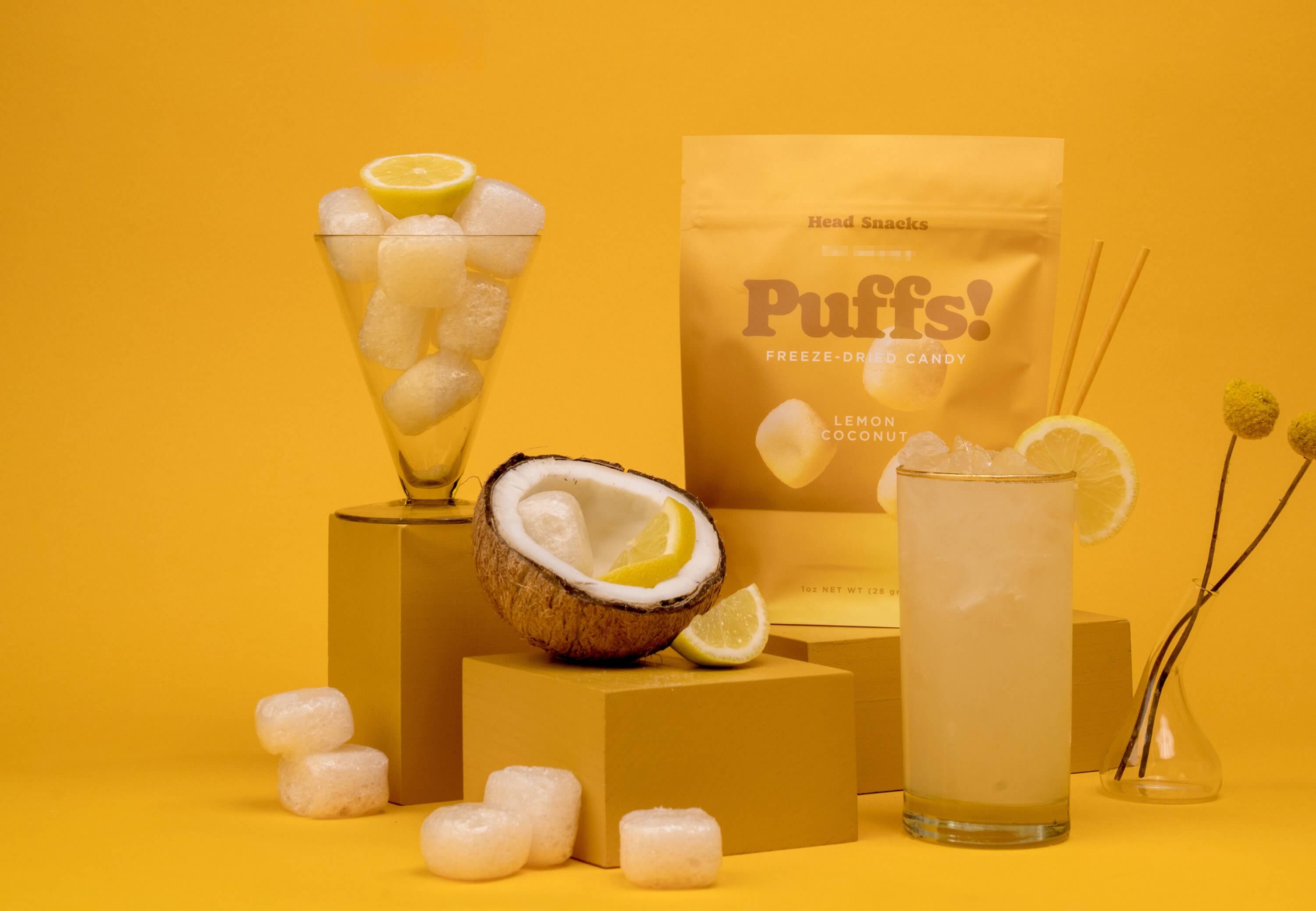 Puffs! packaging